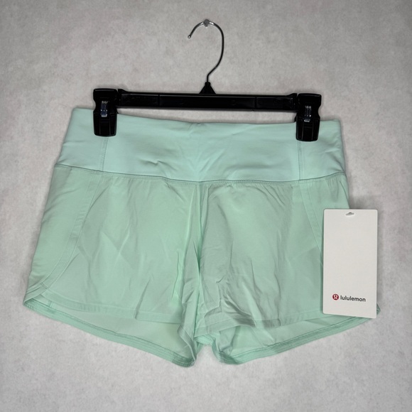 LULULEMON Run Times Short II *4" - Misty Mint - W7AKXS - Sz 4 - Picture 5 of 9